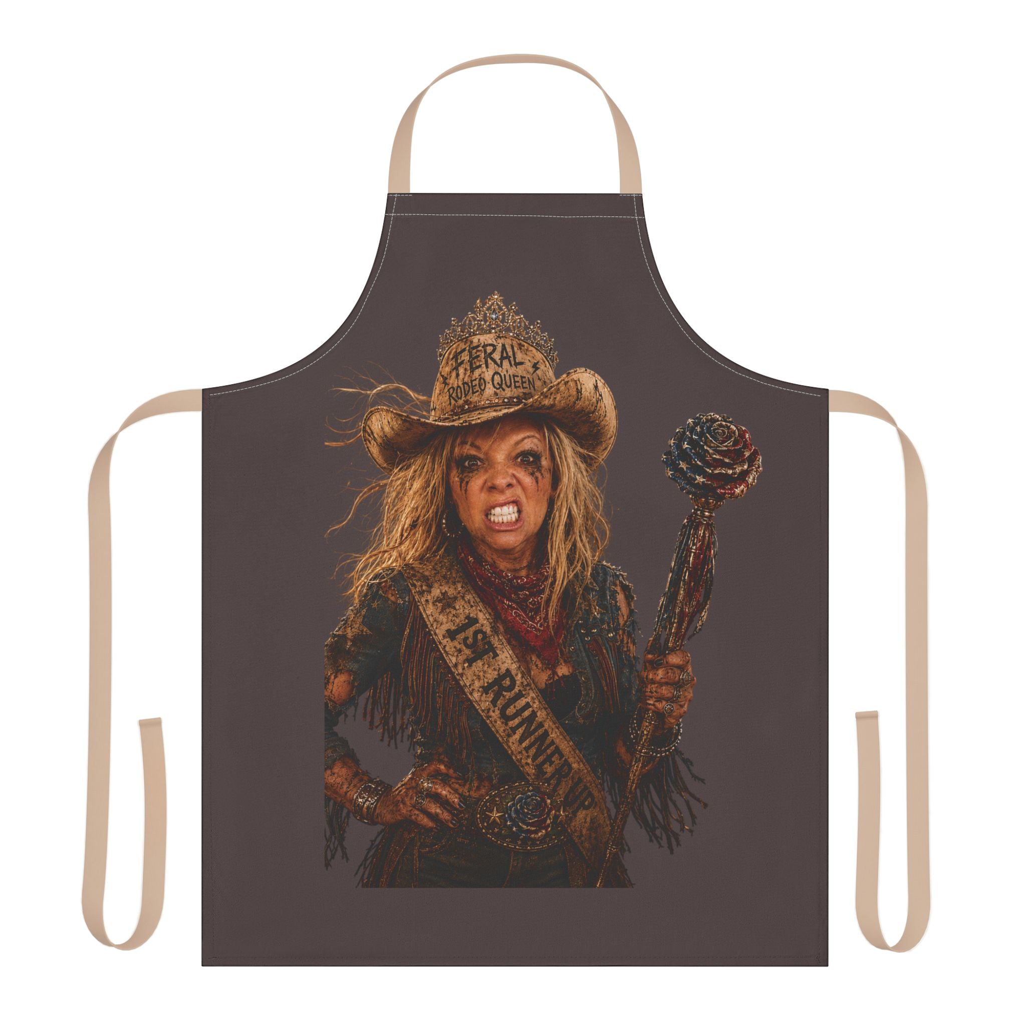 Ferel Rodeo Queen Apron — '1st Runner Up Edition' Chef Apron