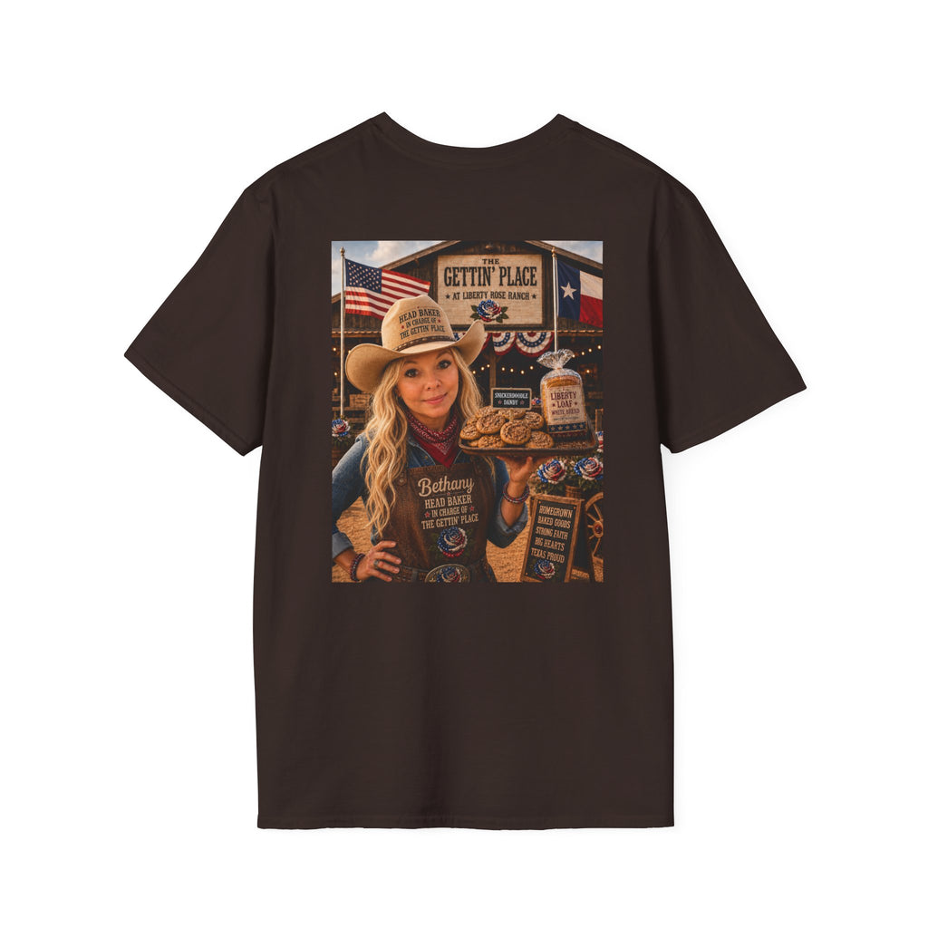 Head Baker of the Gettin’ Place Bakery Vintage Country Photo T-Shirt