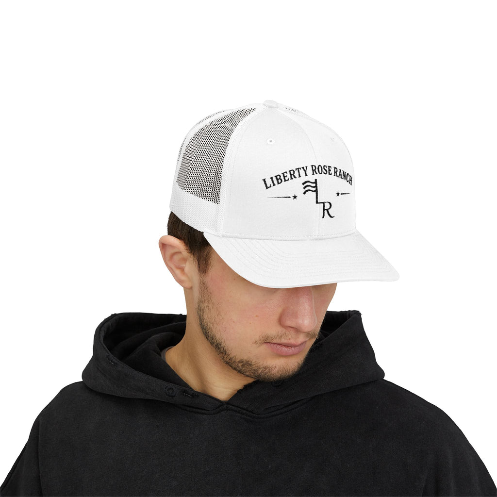 Liberty Rose Ranch Snapback Trucker Cap