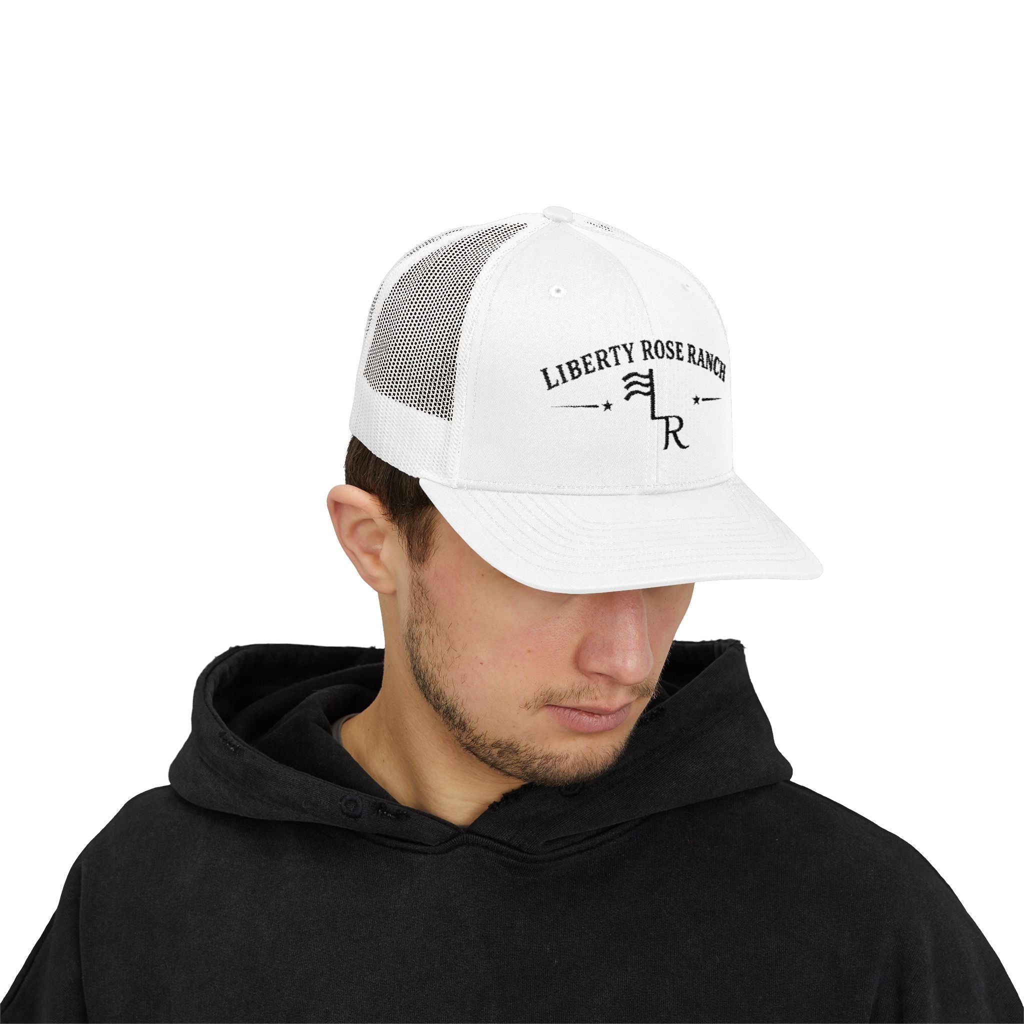 Liberty Rose Ranch Snapback Trucker Cap