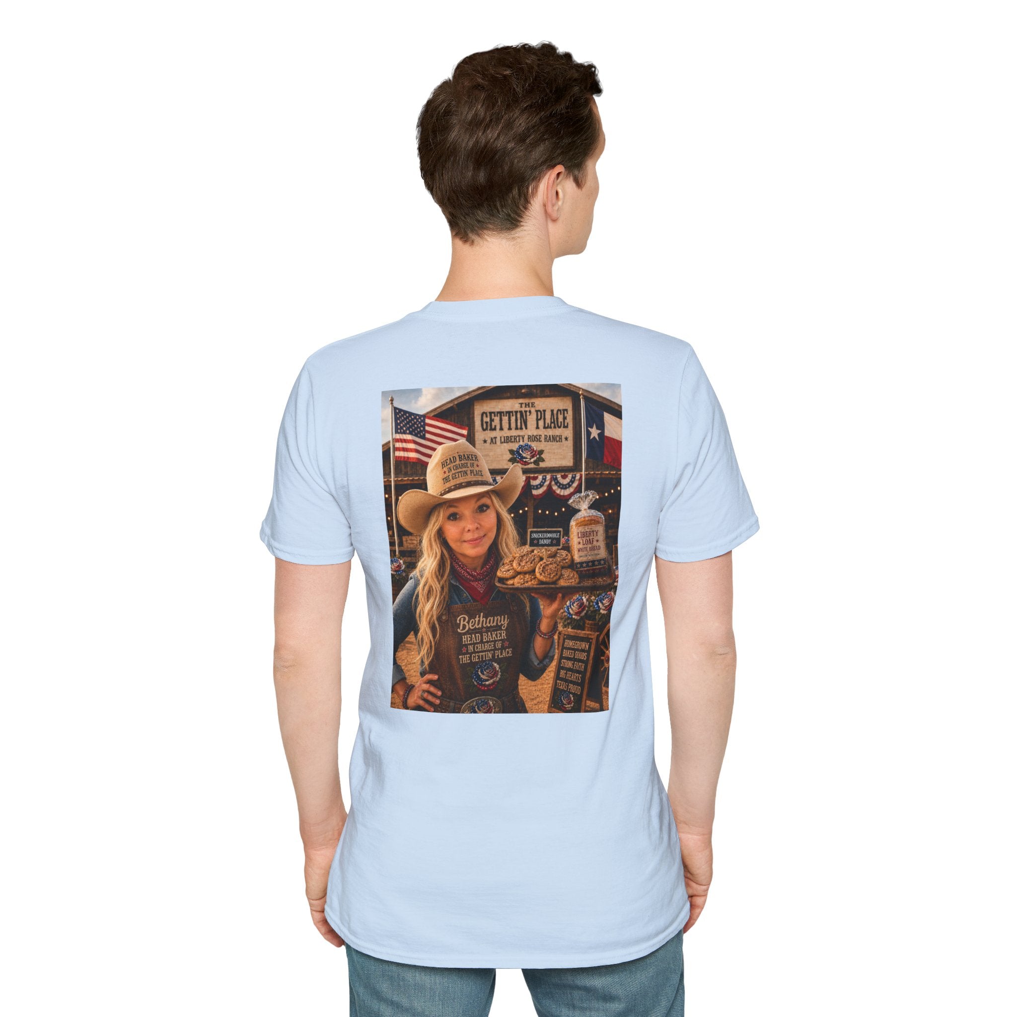 Head Baker of the Gettin’ Place Bakery Vintage Country Photo T-Shirt