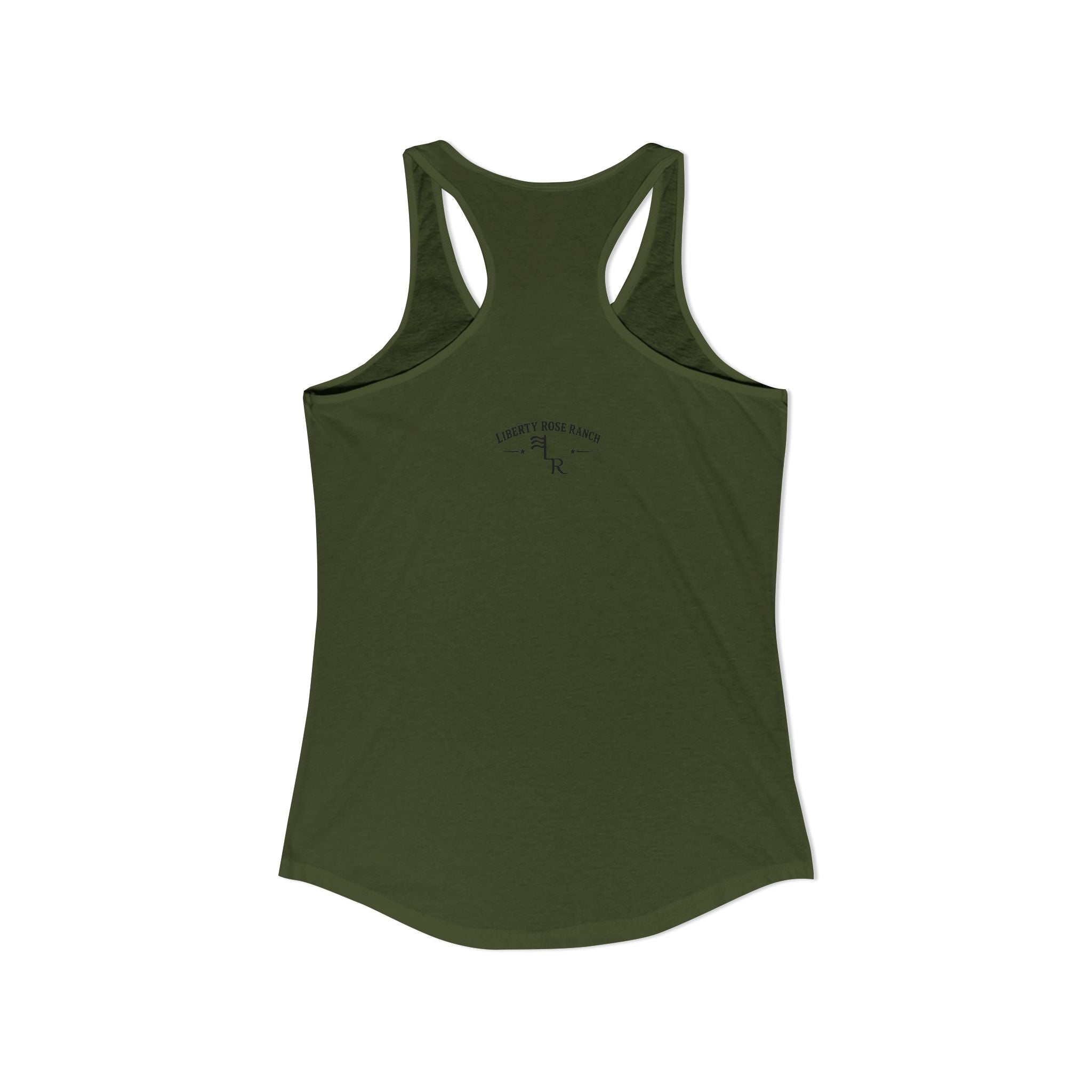 Keep Her Wild 1776% Feral Roses Racerback Tank