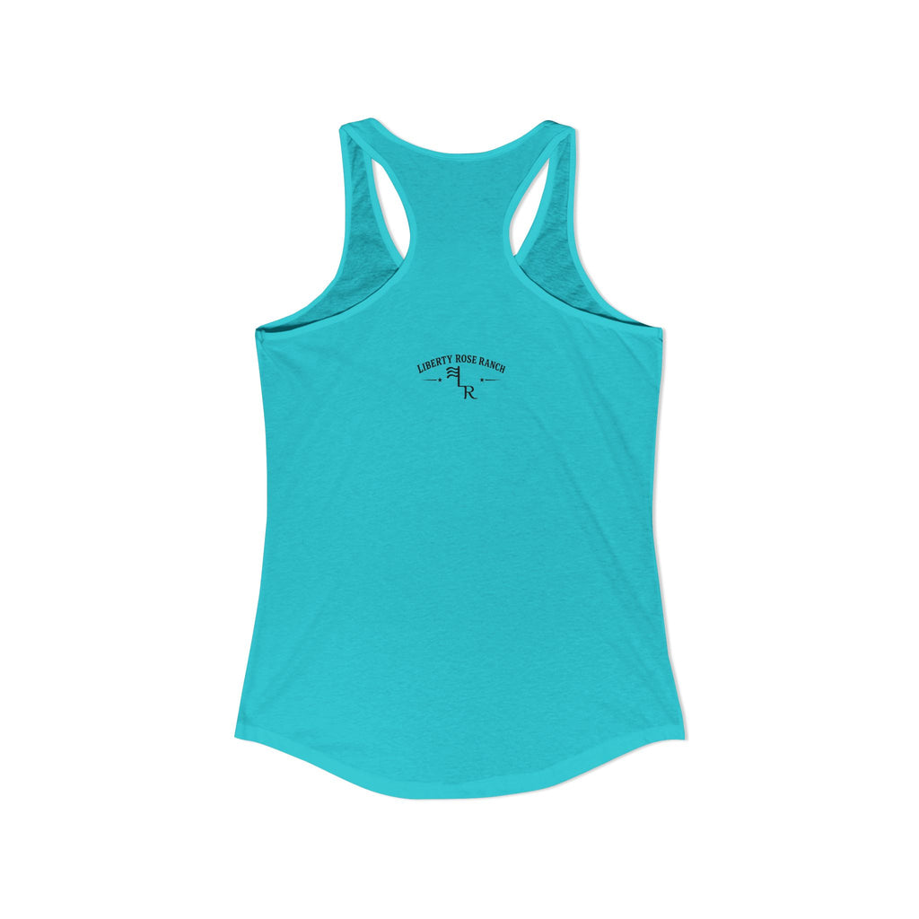 Keep Her Wild 1776% Feral Roses Racerback Tank