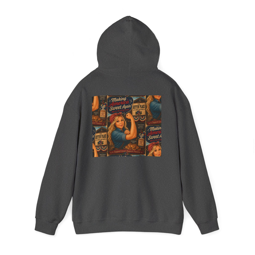 Making America Sweet Again, Rosie the Riveter Inspired Hoodie