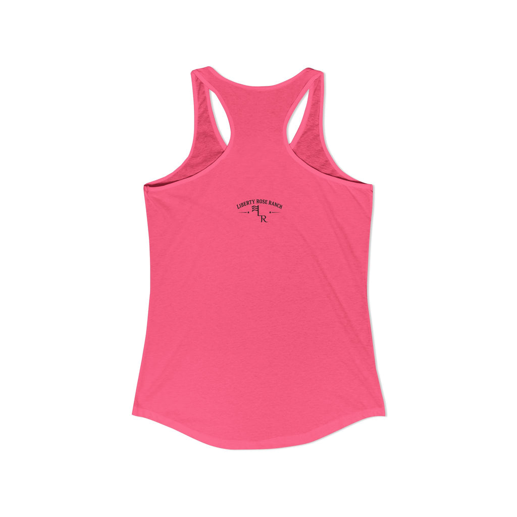 Leave Her Wild Cactus Flower Racerback Tank — 1776% Feral Collection