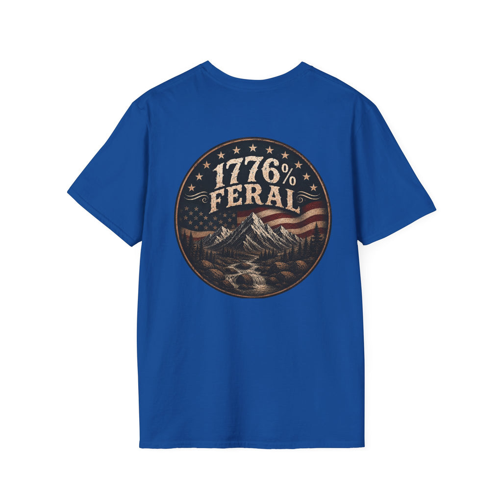 1776% Feral Collection Mountain & River T-Shirt