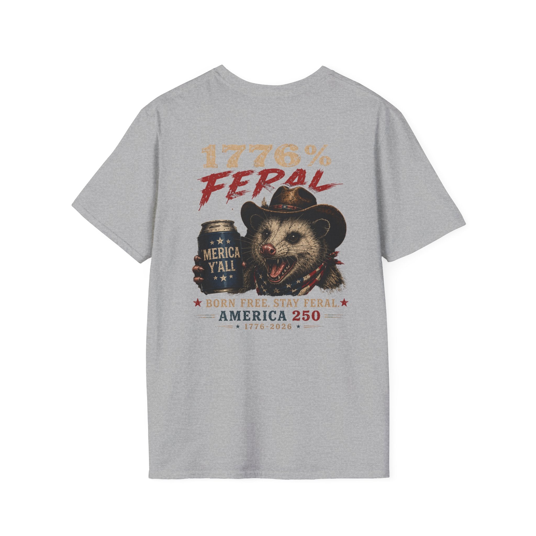 1776% Ferel-Possum 'Our Other CAT' T-Shirt