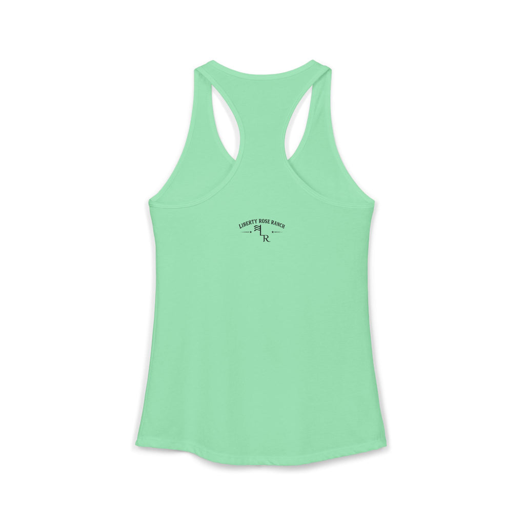 Leave Her Wild Cactus Flower Racerback Tank — 1776% Feral Collection