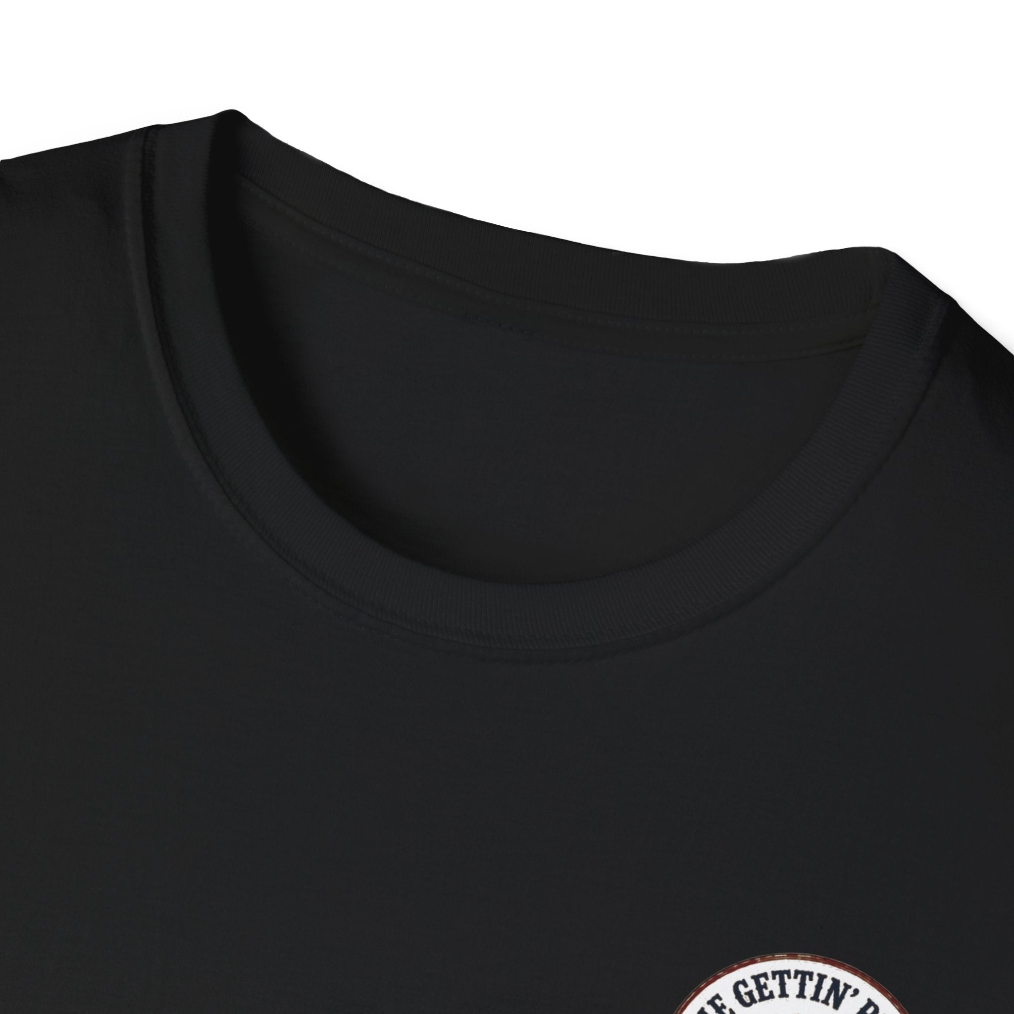 T-Shirt — Savage Baker Patriotic Retro Logo Tee (front chest patch & back graphic)