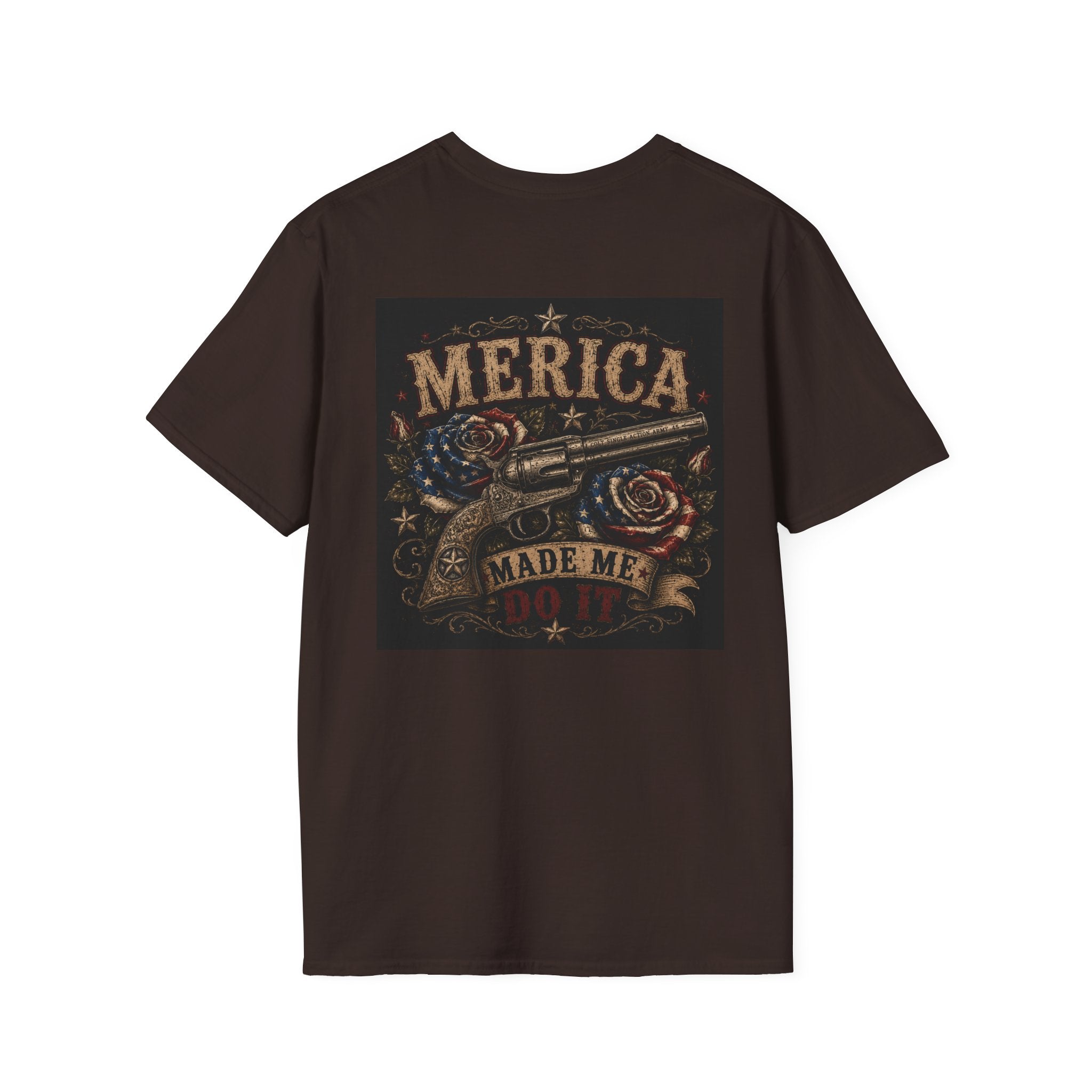 Gettin' Place T-Shirt — Merica Made Me Do It- Liberty Rose Roses