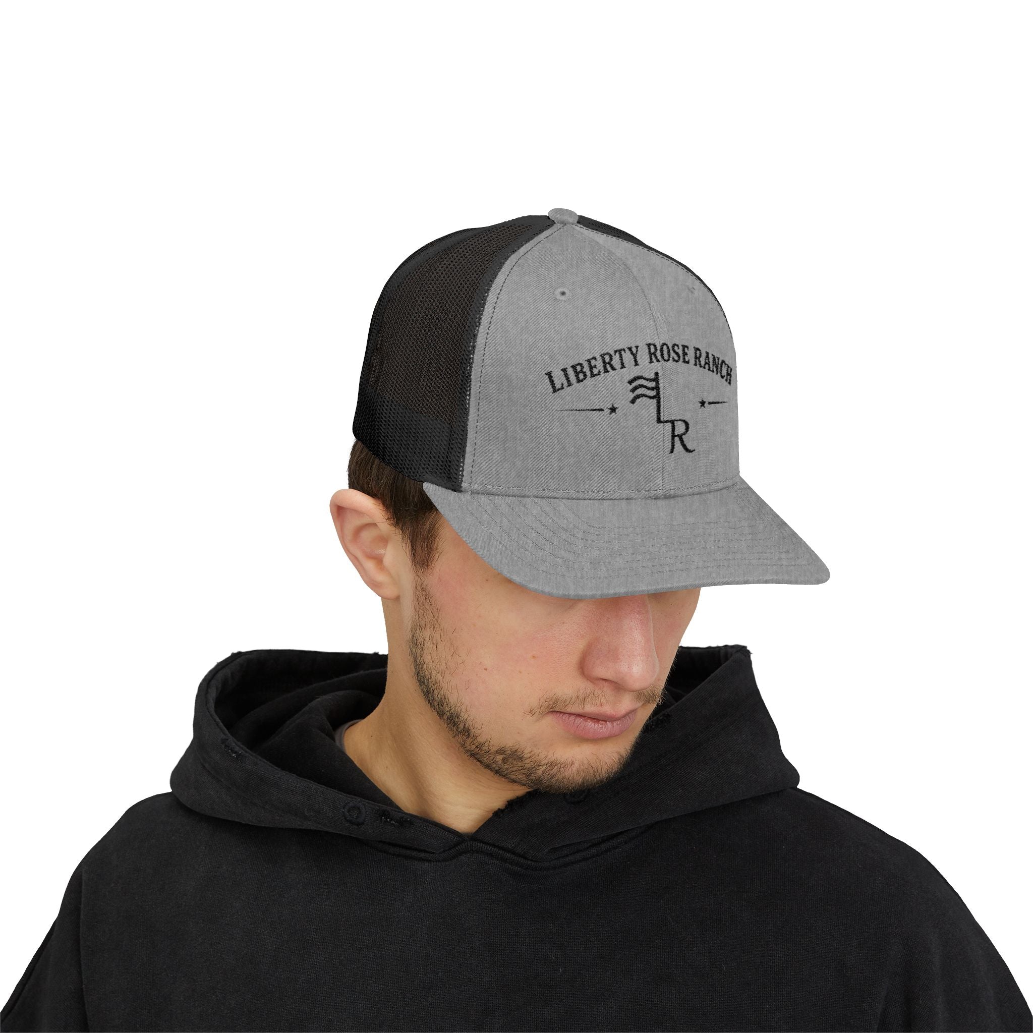 Liberty Rose Ranch Snapback Trucker Cap