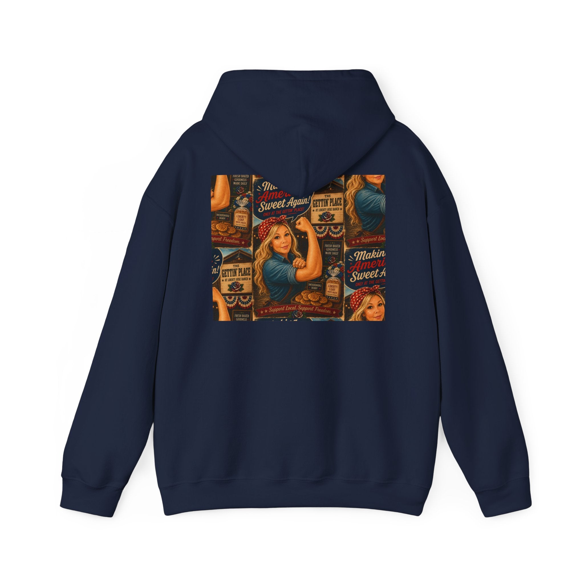 Making America Sweet Again, Rosie the Riveter Inspired Hoodie