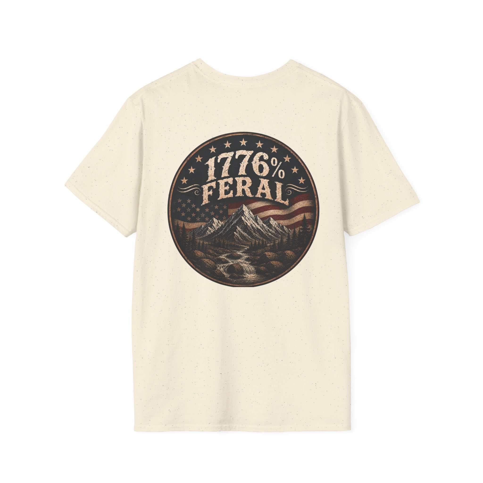 1776% Feral Collection Mountain & River T-Shirt