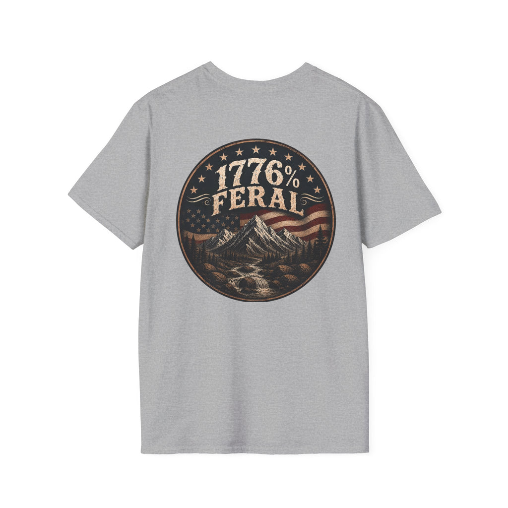 1776% Feral Collection Mountain & River T-Shirt