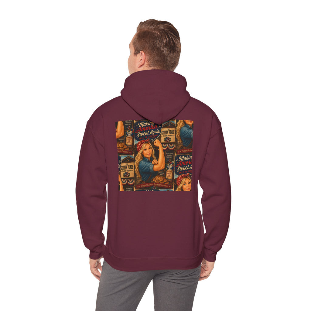 Making America Sweet Again, Rosie the Riveter Inspired Hoodie