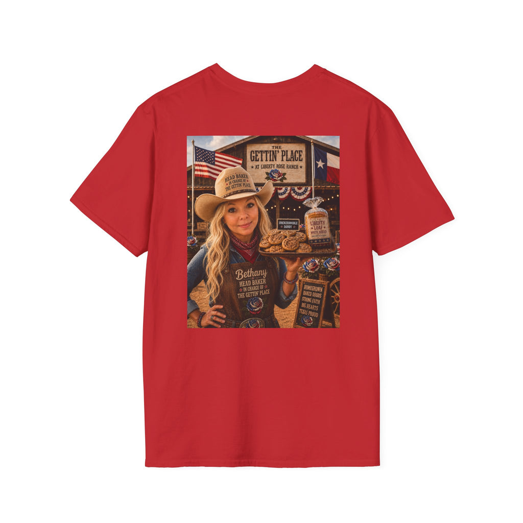 Head Baker of the Gettin’ Place Bakery Vintage Country Photo T-Shirt