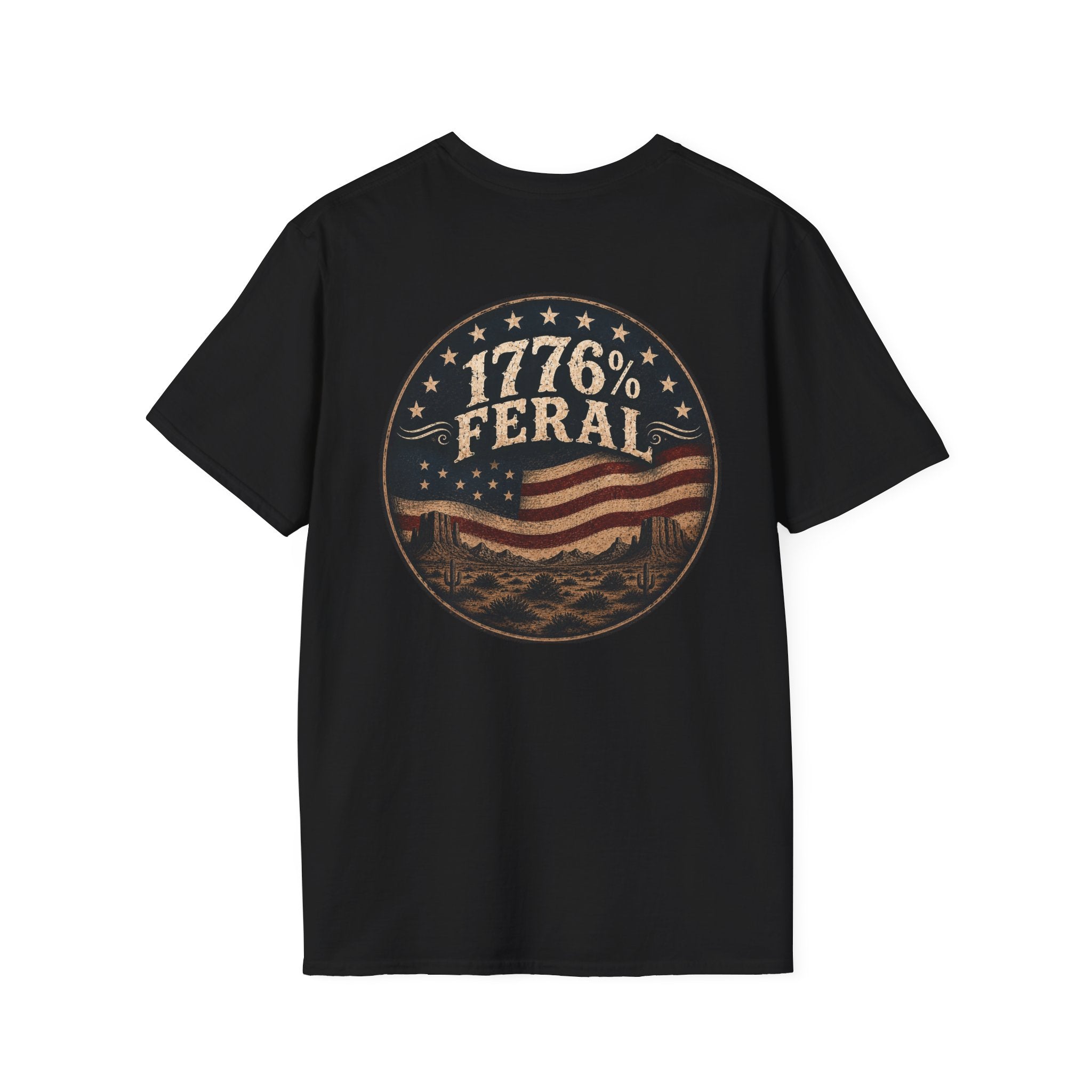 1776% Feral Collection Desert Scene T-Shirt