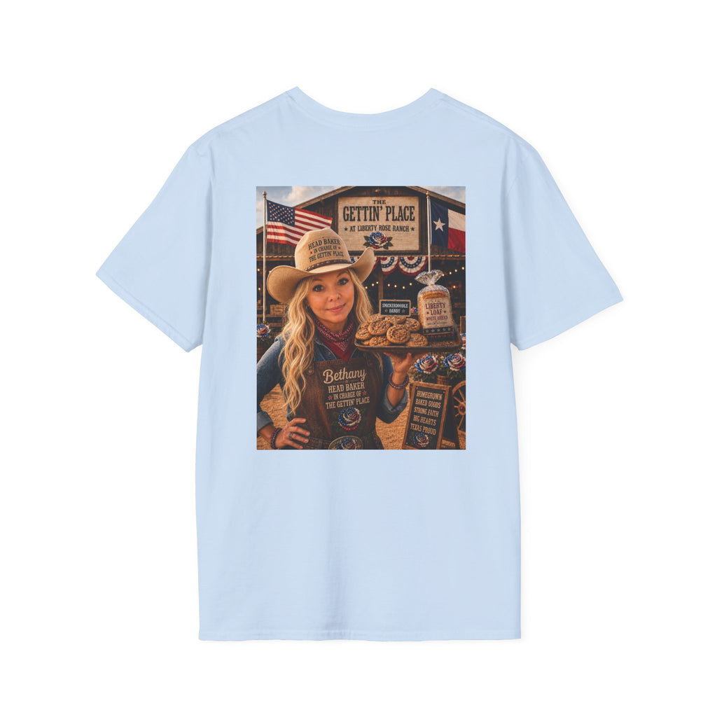 Head Baker of the Gettin’ Place Bakery Vintage Country Photo T-Shirt
