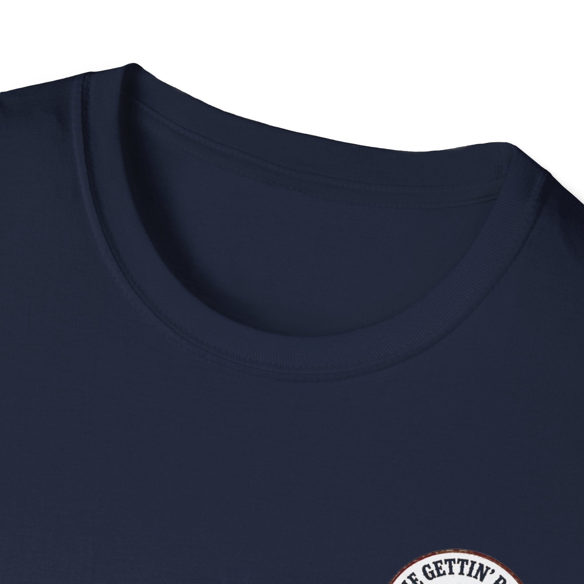 T-Shirt — Savage Baker Patriotic Retro Logo Tee (front chest patch & back graphic)
