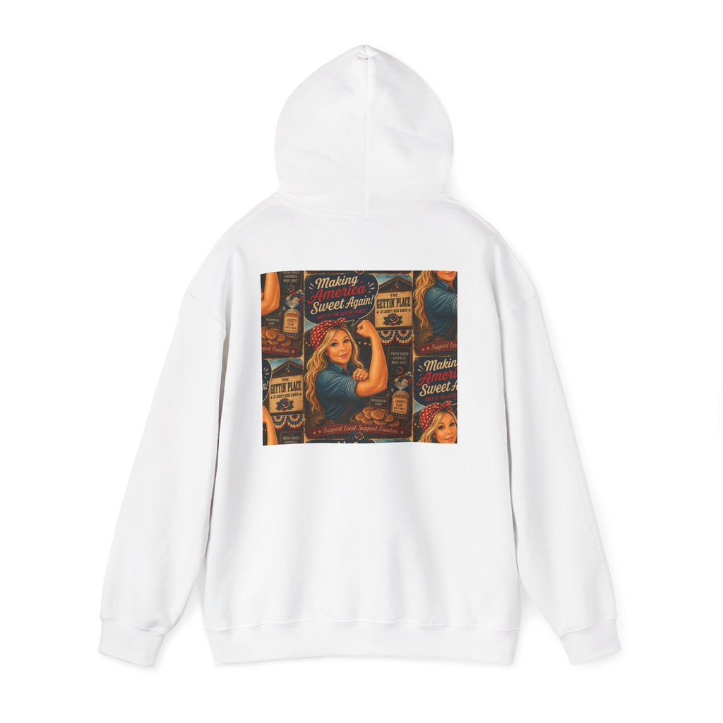 Making America Sweet Again, Rosie the Riveter Inspired Hoodie