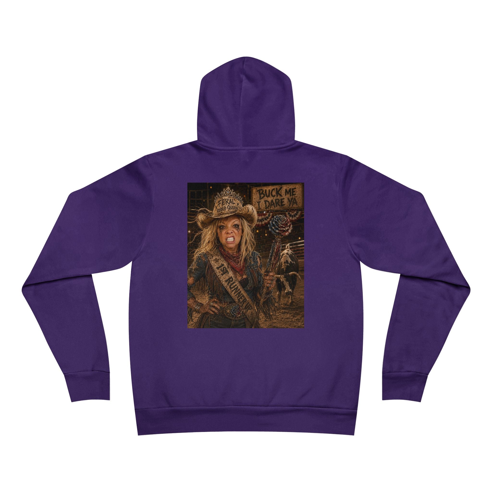 Feral Rodeo Queen Hoodie - 1st Runner Up Edition, Graphic Pullover