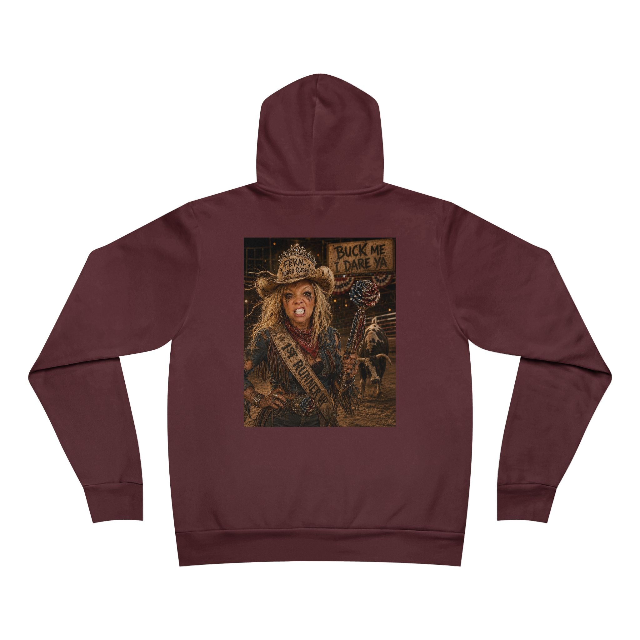 Feral Rodeo Queen Hoodie - 1st Runner Up Edition, Graphic Pullover