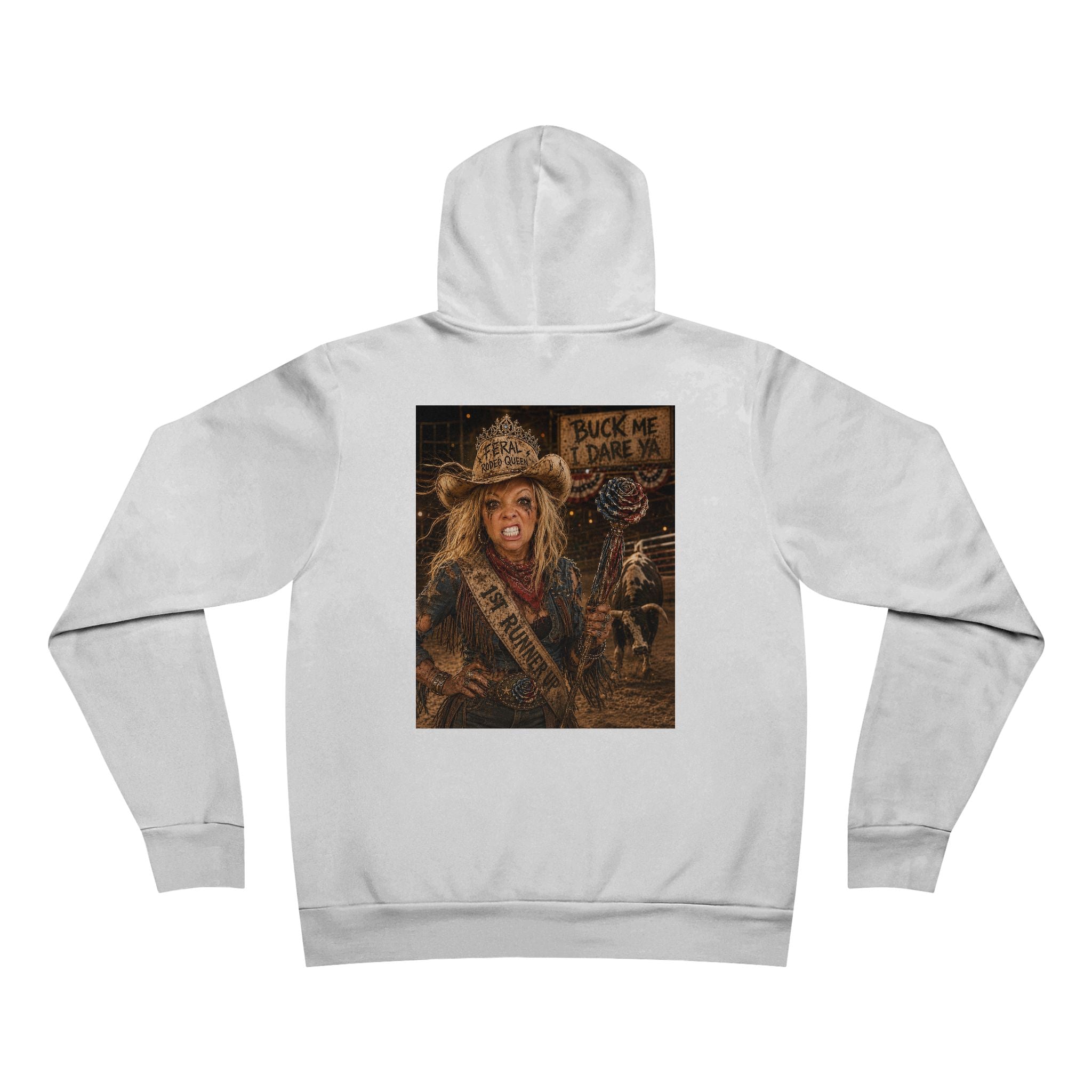Feral Rodeo Queen Hoodie - 1st Runner Up Edition, Graphic Pullover
