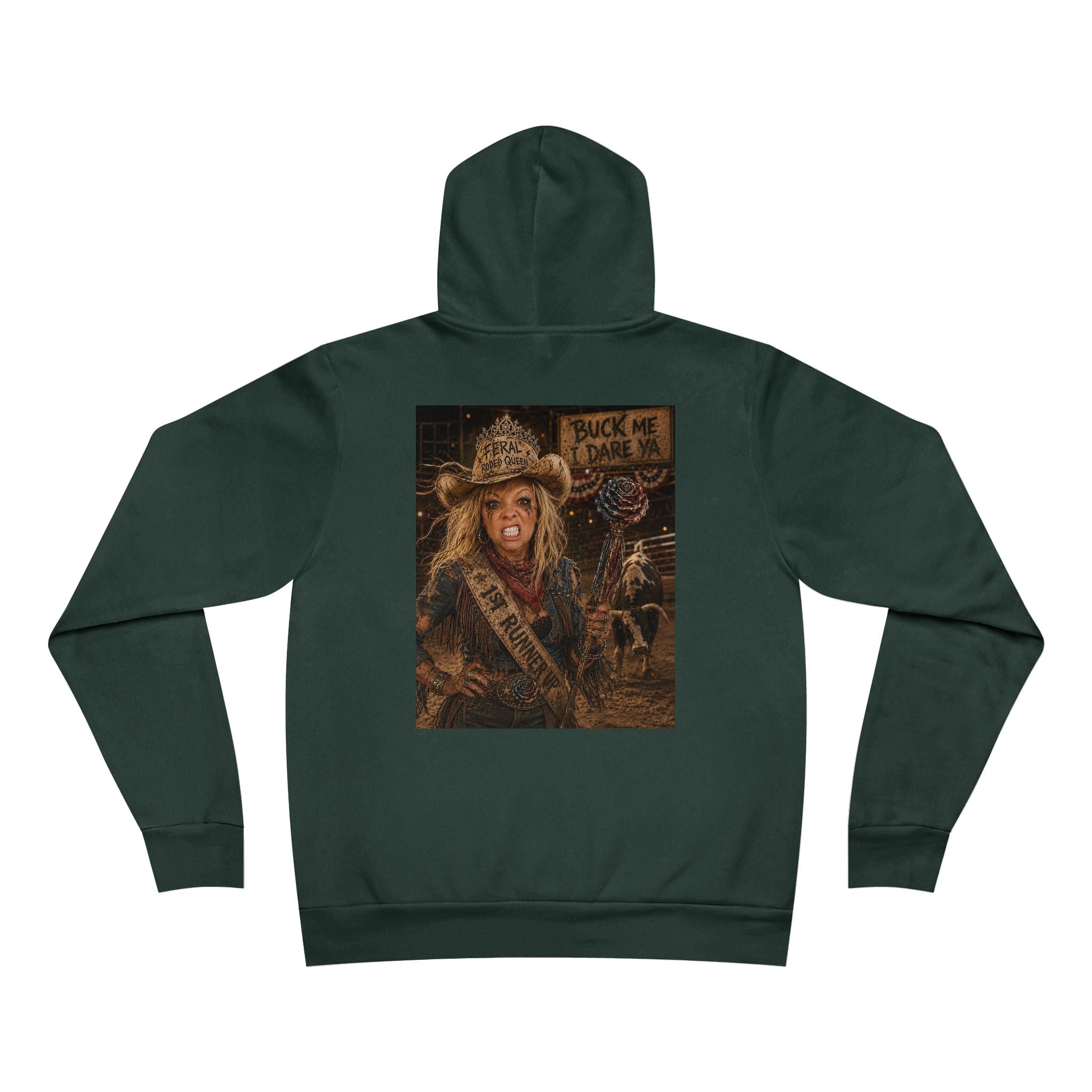 Feral Rodeo Queen Hoodie - 1st Runner Up Edition, Graphic Pullover