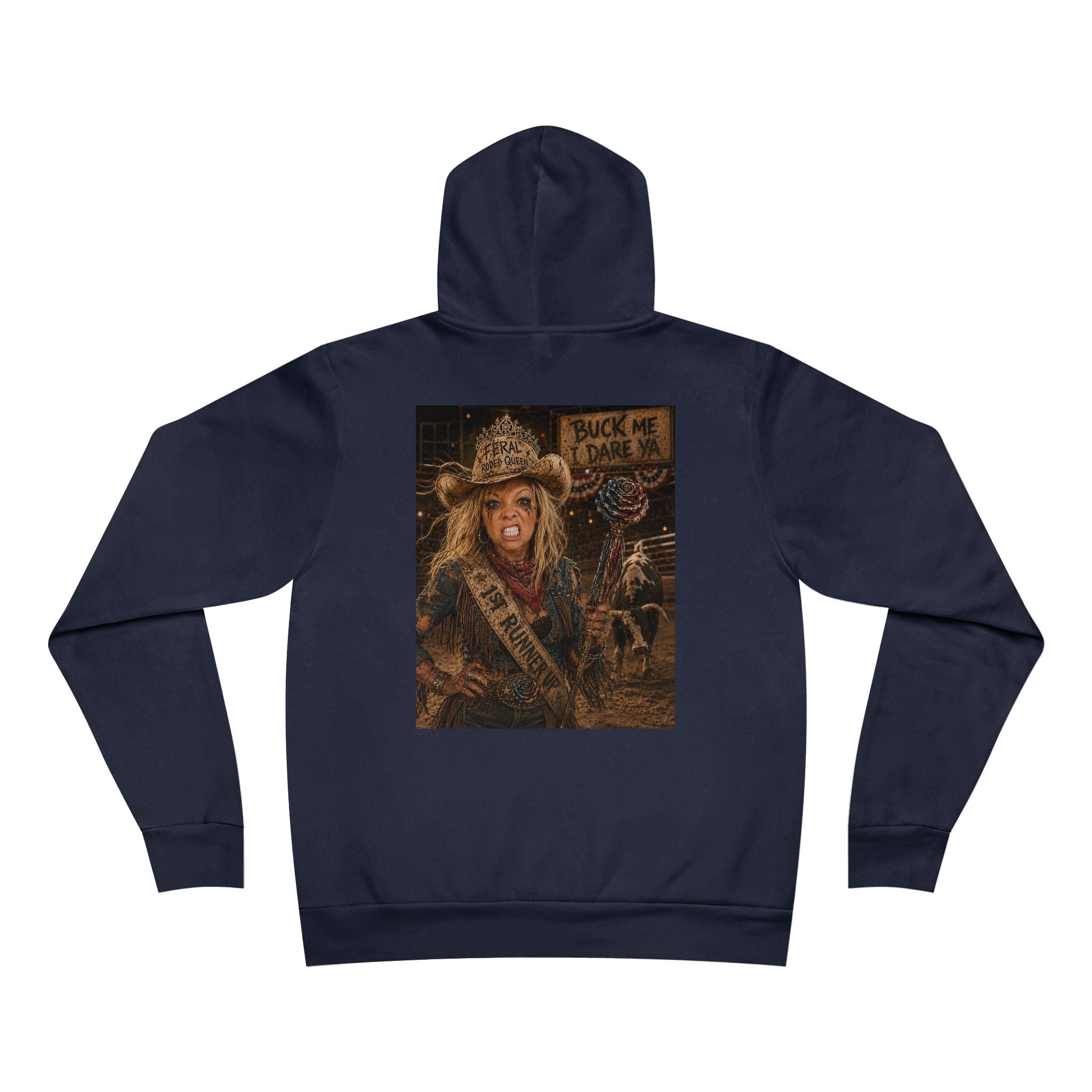 Feral Rodeo Queen Hoodie - 1st Runner Up Edition, Graphic Pullover