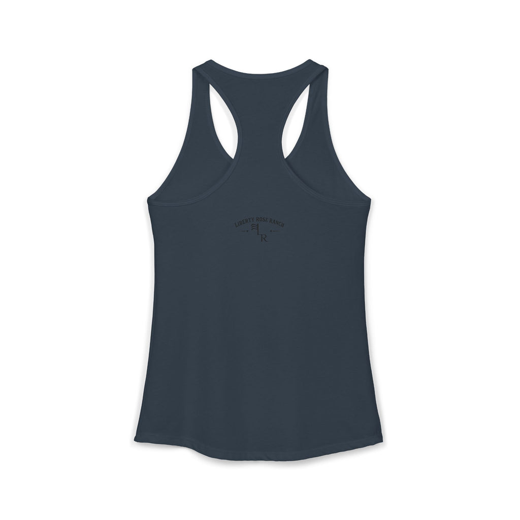 Keep Her Wild 1776% Feral Roses Racerback Tank